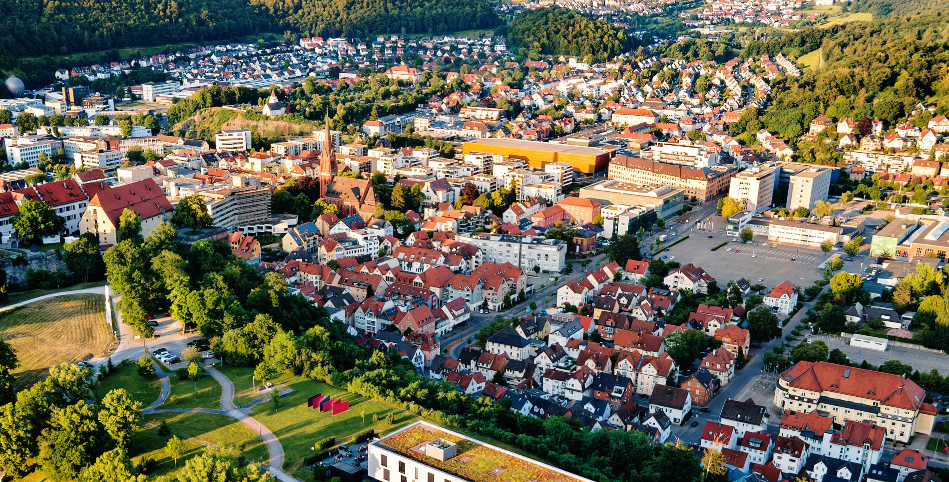 Heidenheim von oben